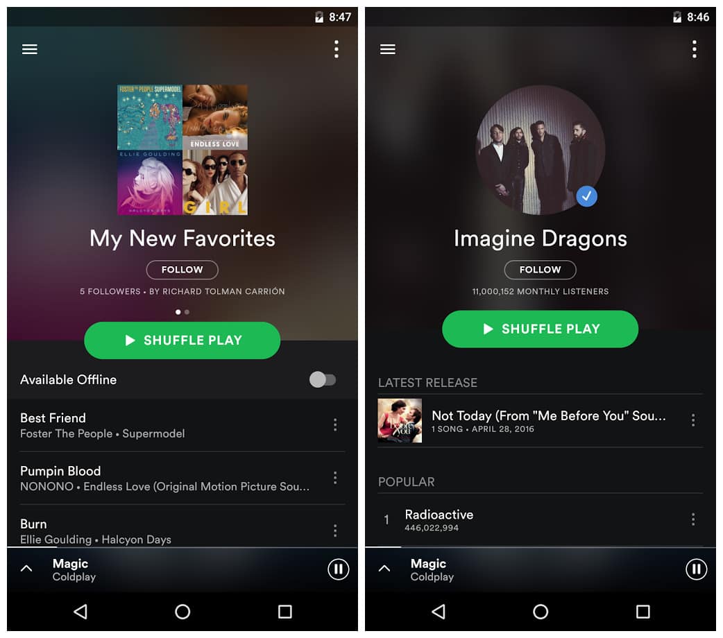 Android Spotify Download Music Premium